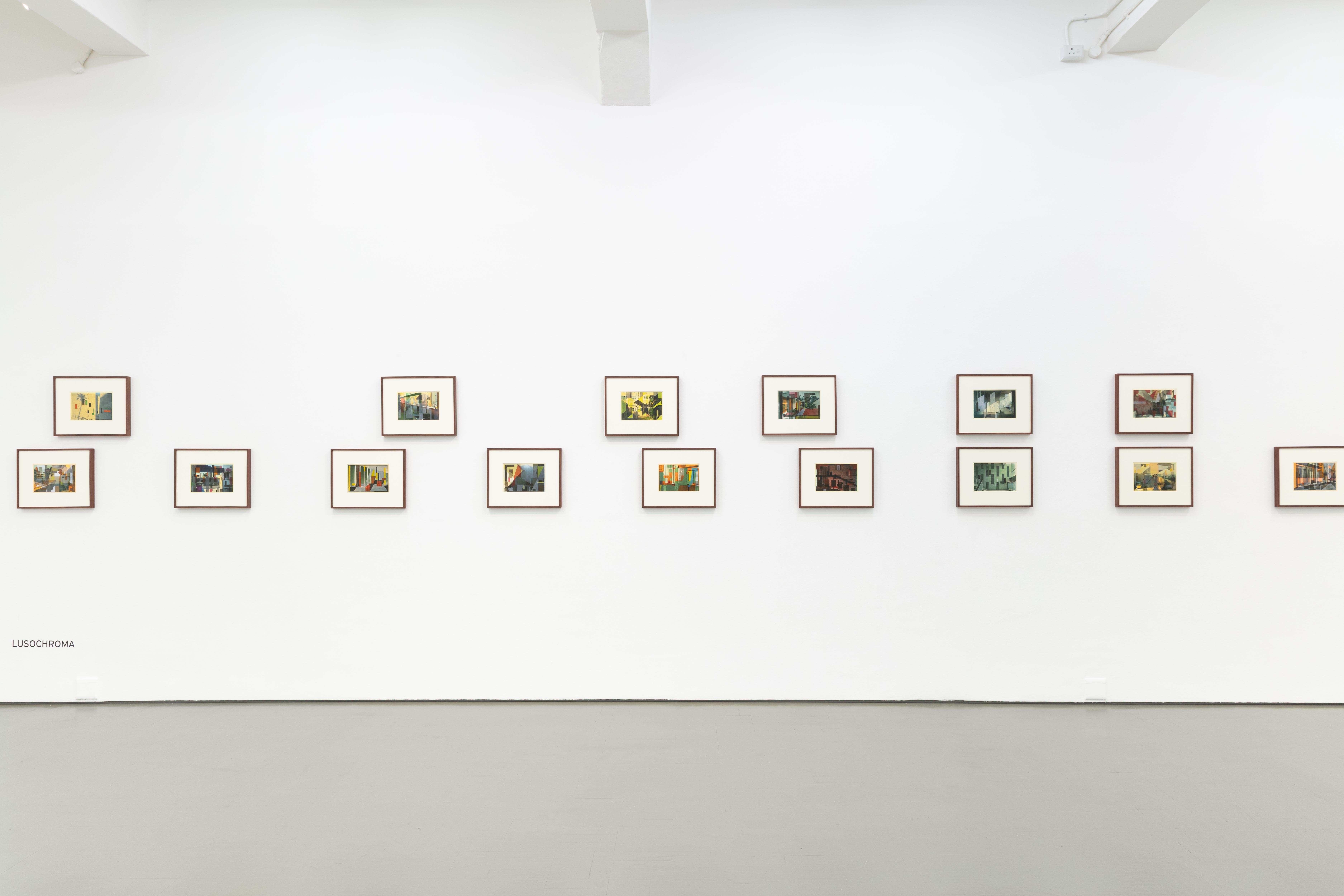 Installation view - Lusochroma